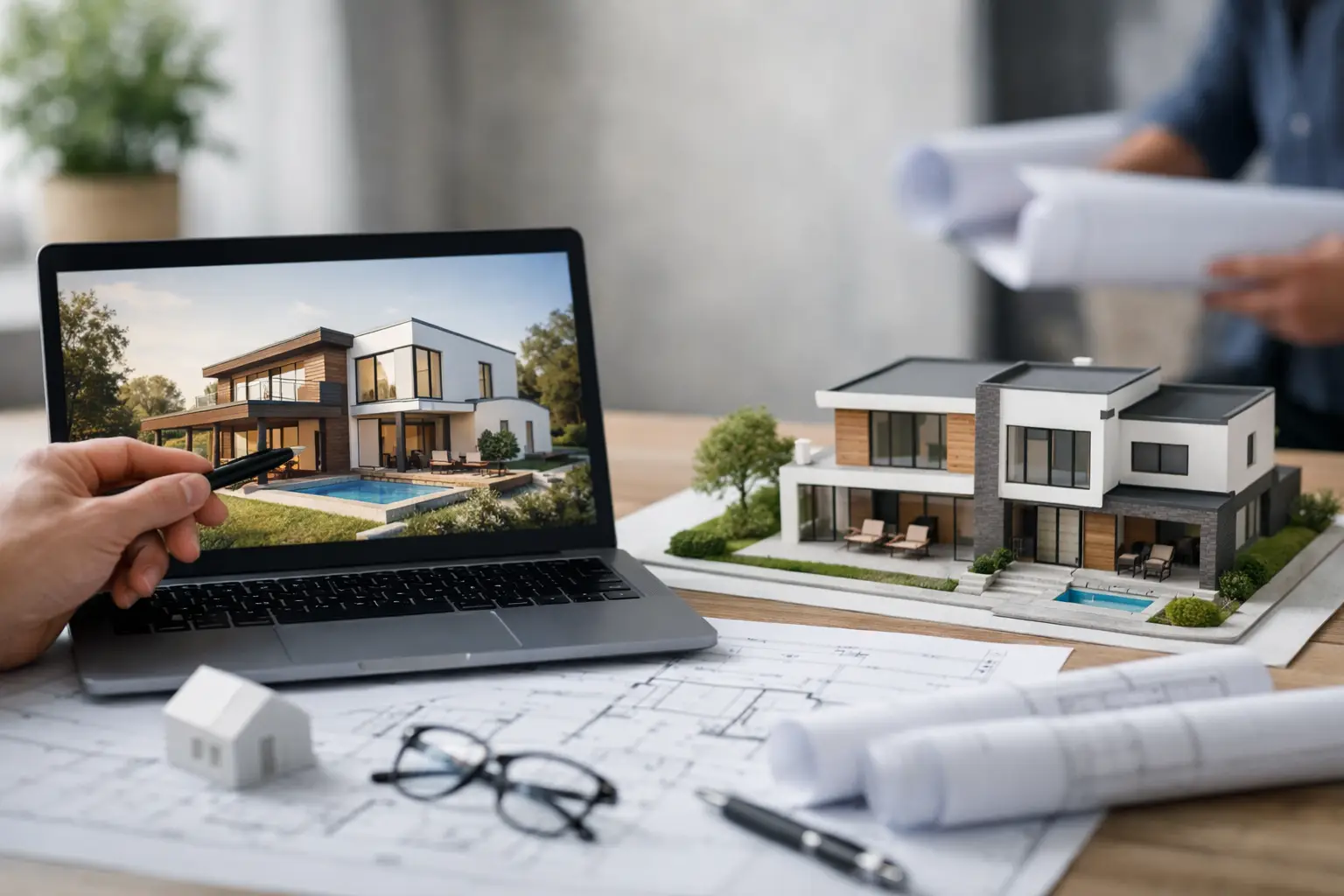 Maja 3D visualiseerimine enne ehitust aitab